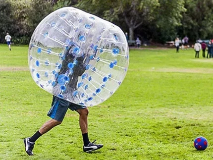 Bubble soccer inflatable ball for fun outdoor games and events, perfect for all ages. Buy high-quality, affordable options online in South Africa.